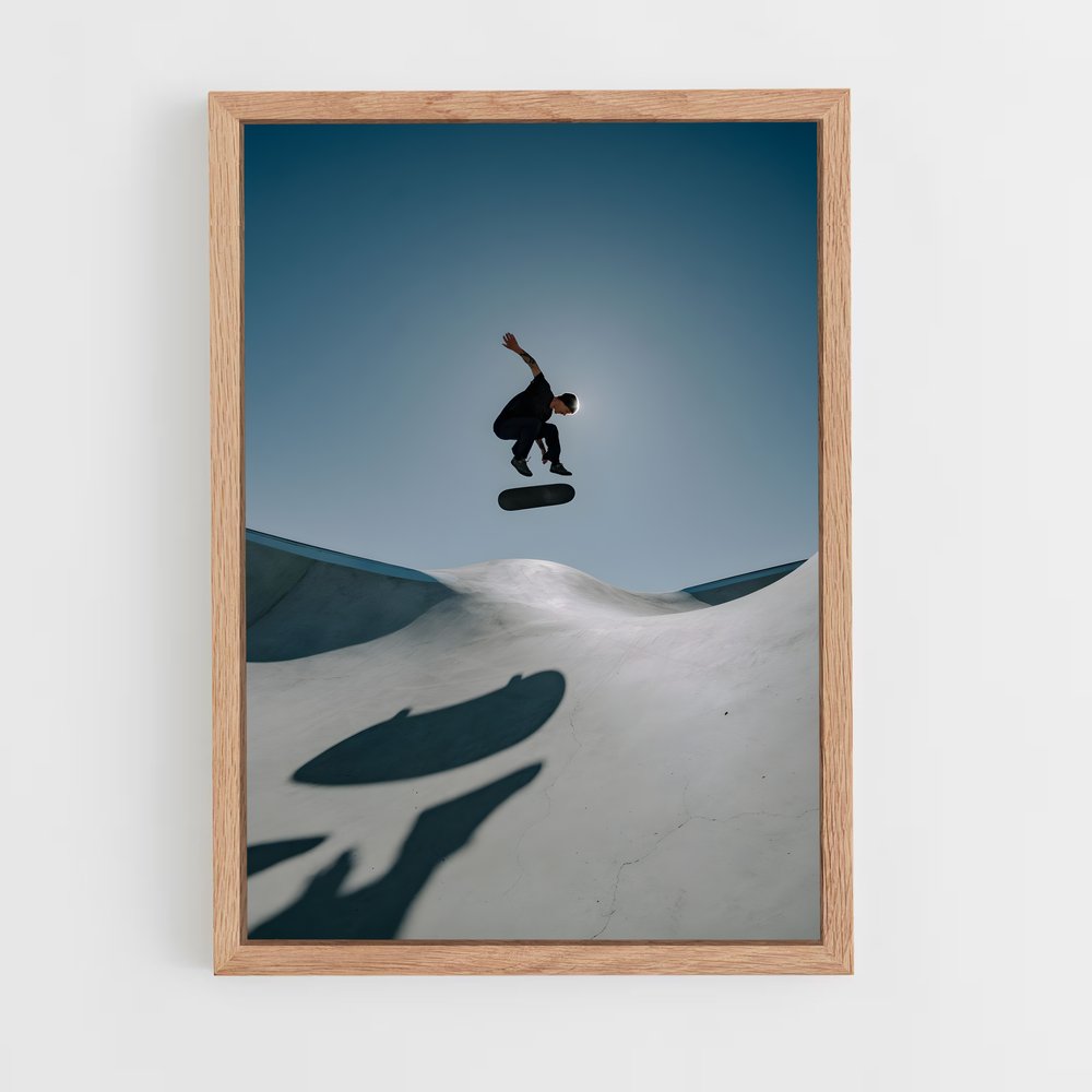 Poster Skateur Émérite – affiche Skateboard (vue 4)